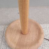 Adjustable danish floor lamp by Domus in teak and wool