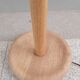 Adjustable danish floor lamp by Domus in teak and wool