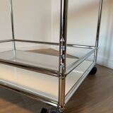 USM Haller Serving Trolley in Pure White