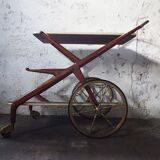 Mid-century bar cart/service cart by Cesare Lacca, 1950s.