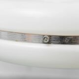 Space Age chandelier in metal and plastic, 1970s vintage modernism