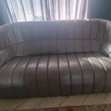 2 Moel leather sofas designed by Inga Sempé, at Ligne Roset