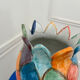 Vase en céramique colorée