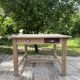Table bois carré / Table à manger / table de boulanger