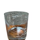 Set of six whiskey glasses