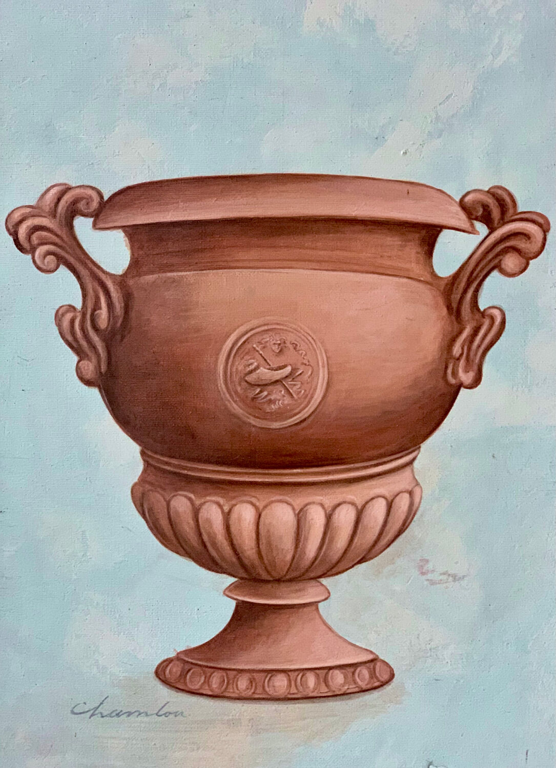 Trompe l'oeil painting