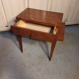 Bedside table, with a drawer. 50s-60s