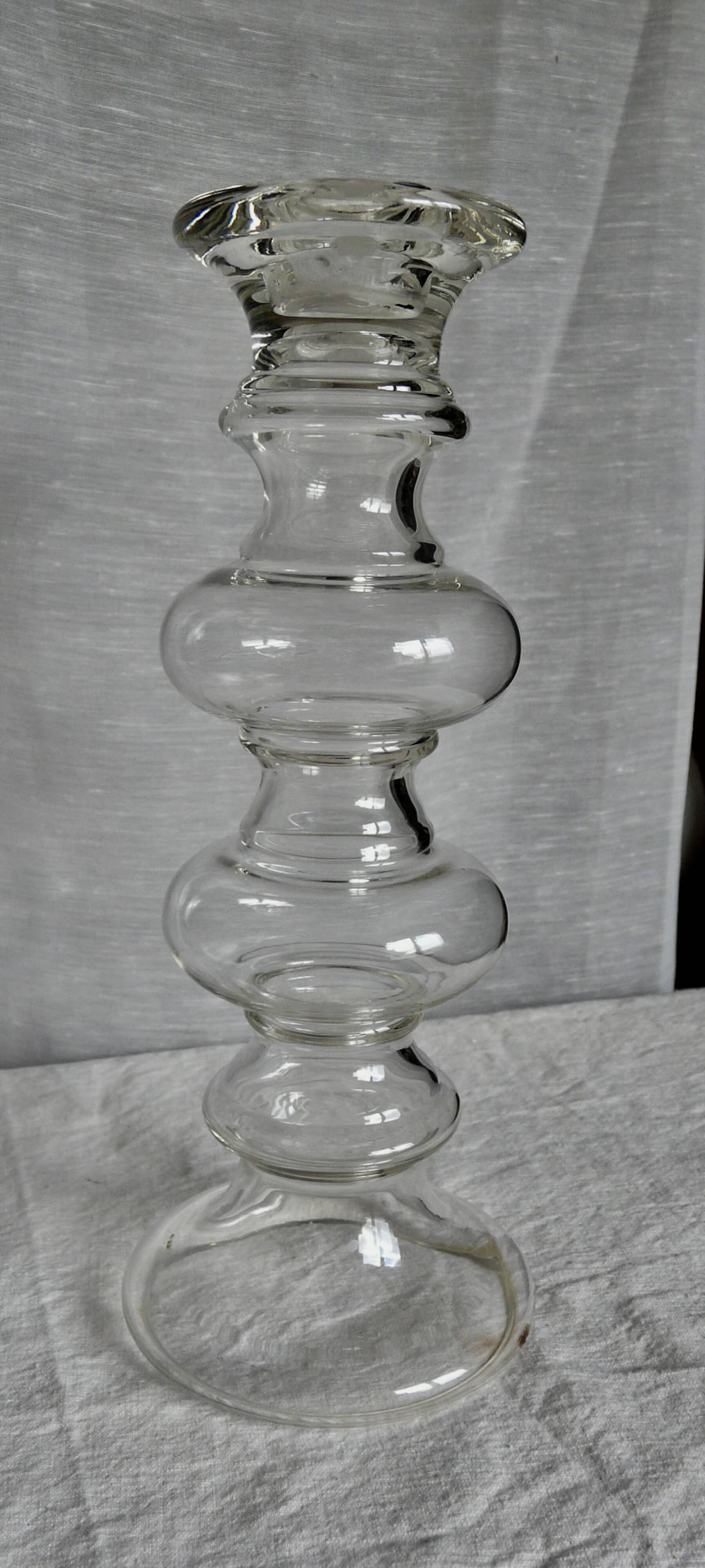 Bougeoir verre Goebel design scandinave