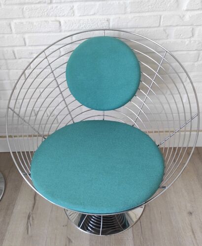 4 fauteuils Wire Cone par Verner Panton pour Fritz Hansen