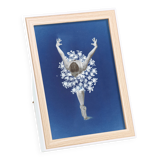 Original Cyanotype Print "THE DANCER" 21 x 27 cm with Frame
