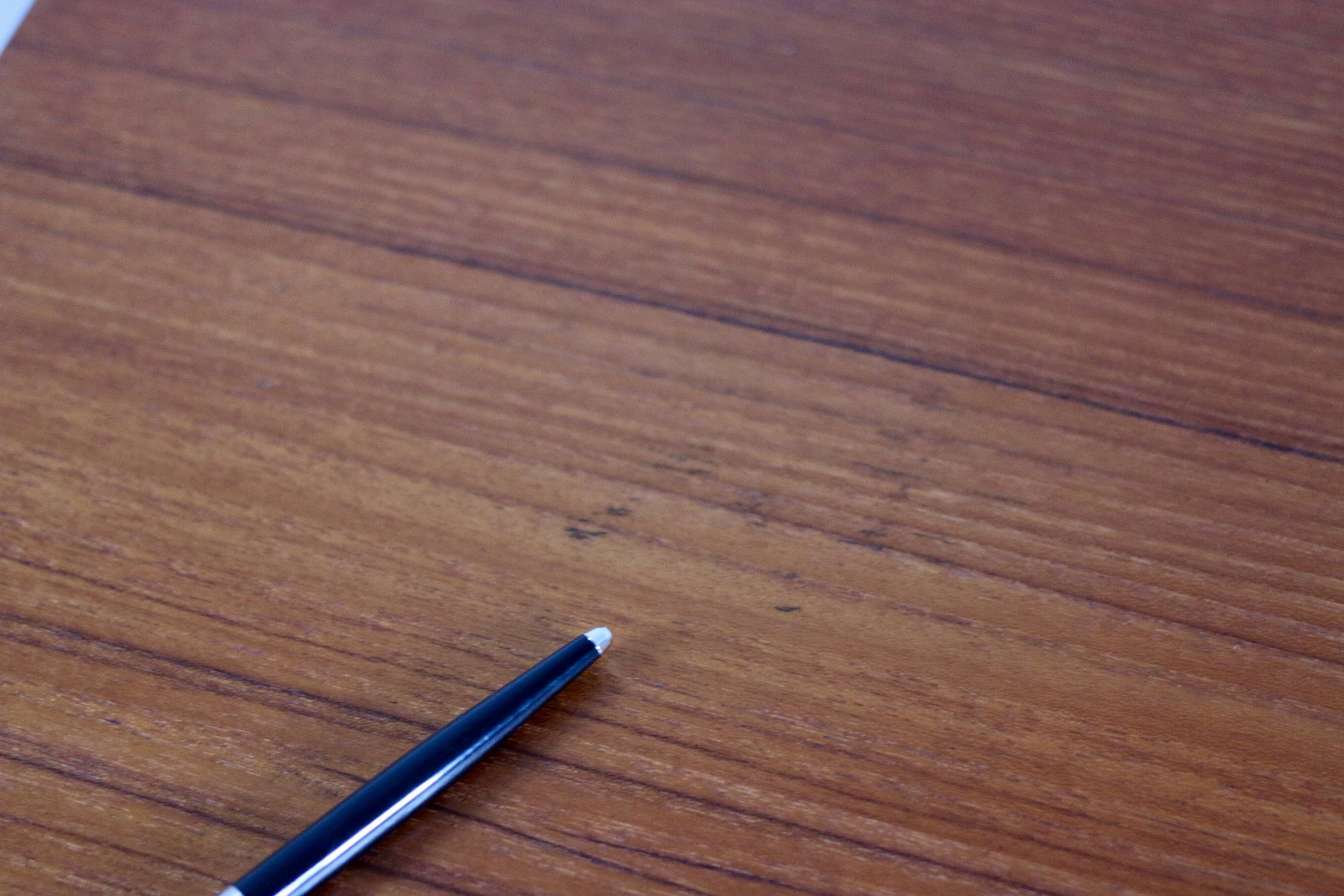 Scandinavian teak desk Tibergaard, 1960