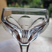 5 verres en cristal Saint Louis modèle Bristol h 15.5 cm