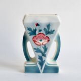 Small Art-Deco vase in glazed ceramic