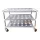 Niels Gammelgaard vintage metal trolley, rolling cart