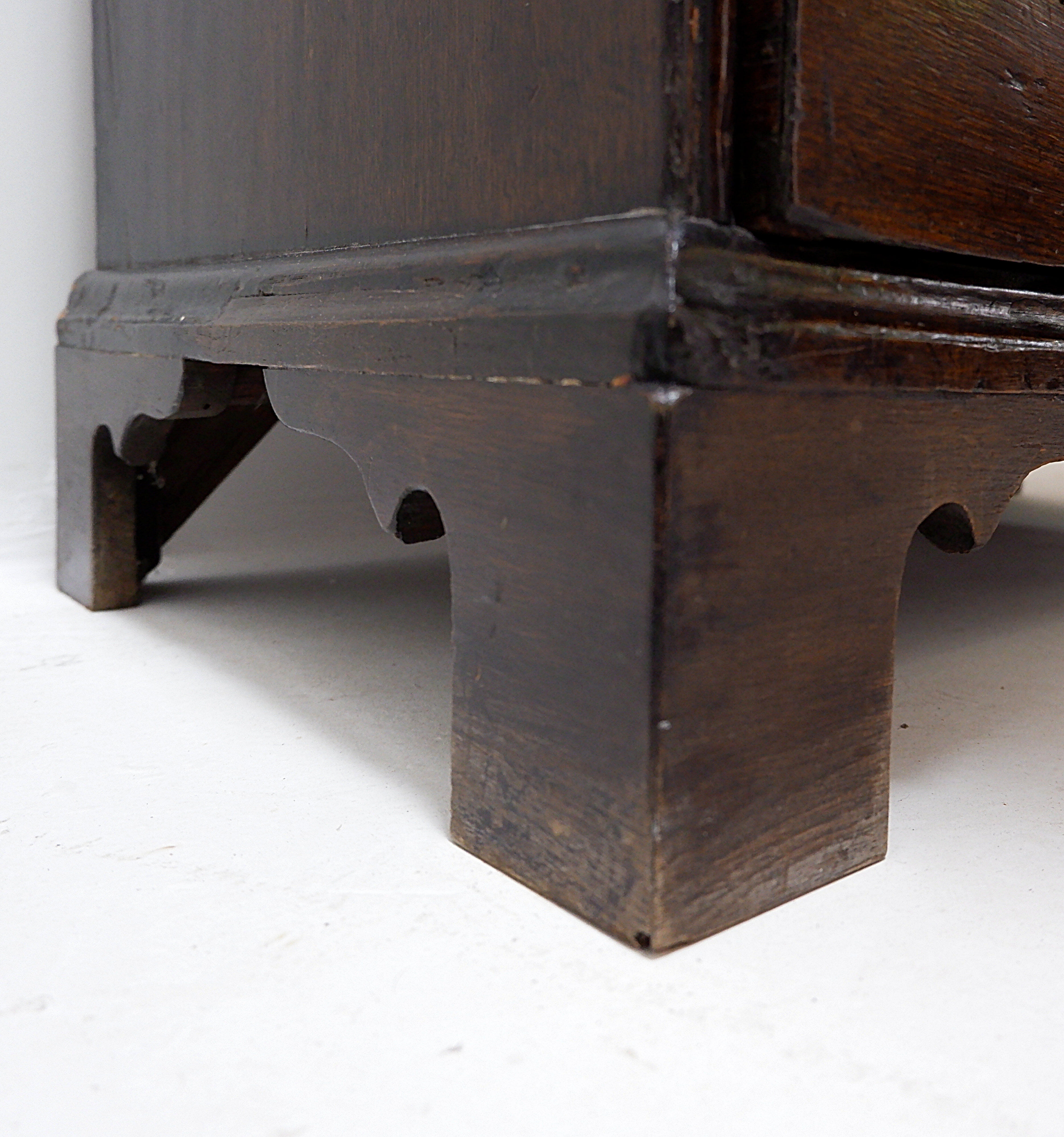 Antique English secretary desk, 18th century