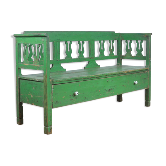 Antique box bench, 1920's