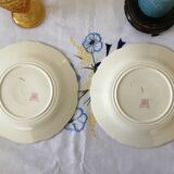 Gien earthenware plates