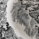 Lot de 6 assiettes en faïence Longwy Huart & Nothomb