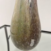 Tall vase, multicoloured handcrafted glass.