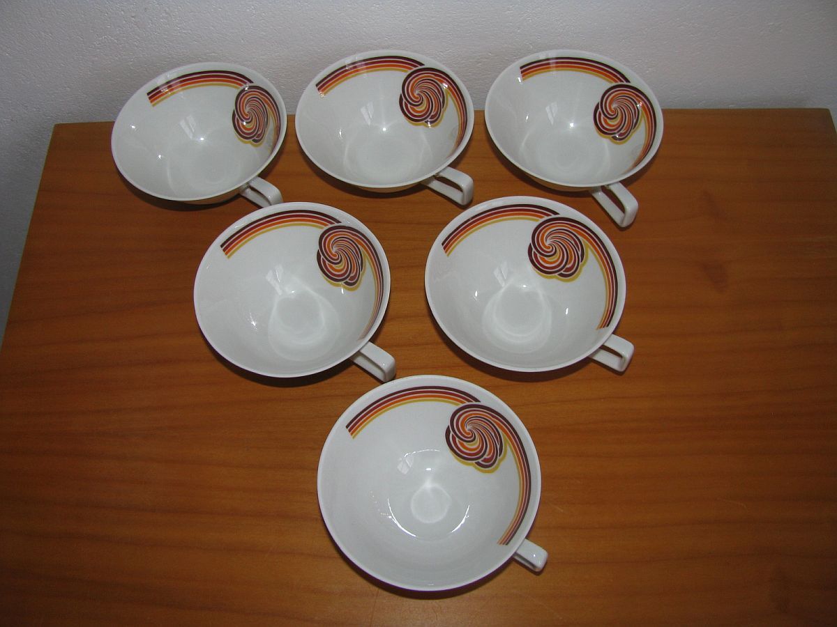 Coffee service from Bareuther Waldsassen Bavaria, 1970s