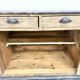 Large Antique Pine Trading Counter