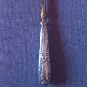 Silver and vermeil openwork art nouveau pie server
