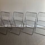 4 "Ted Net" folding chairs by Niels Gammelgaard