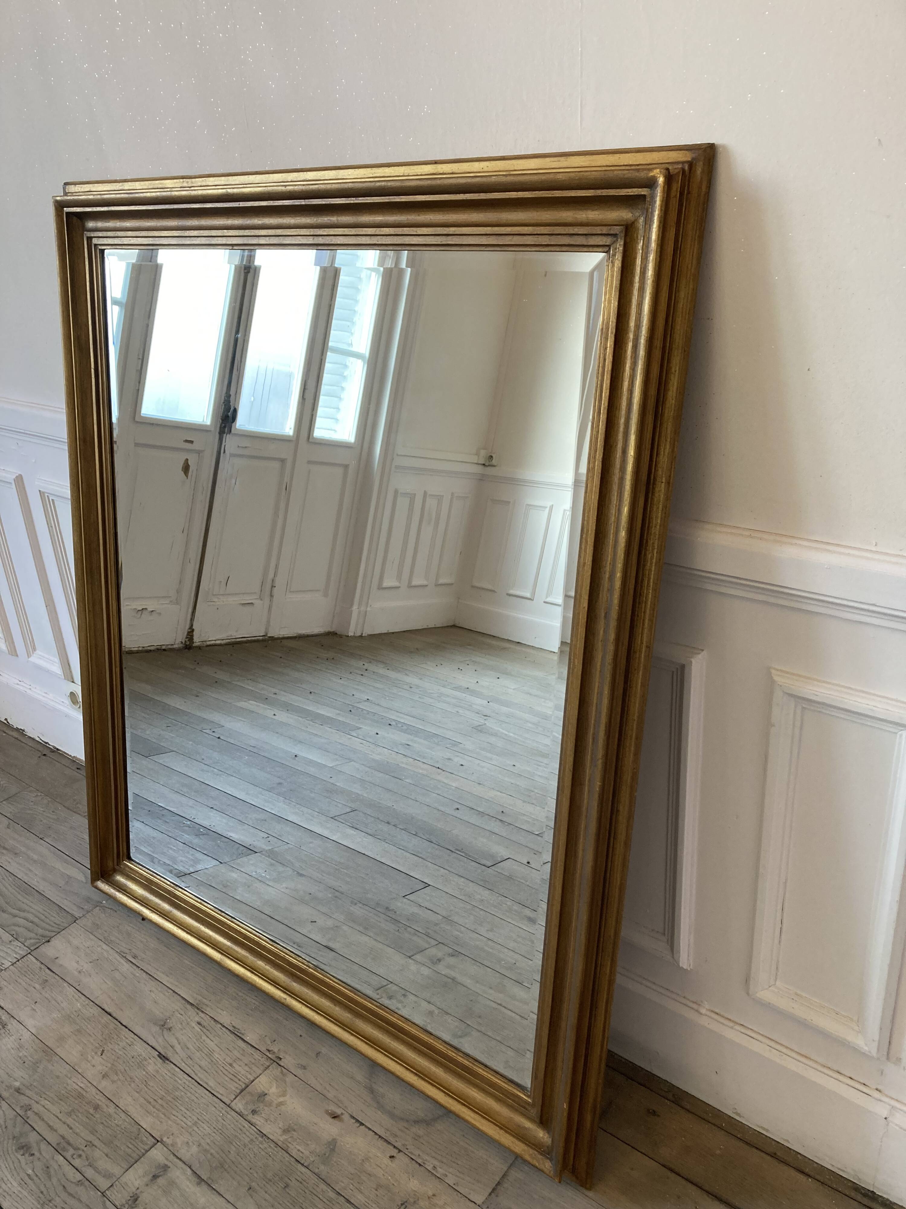 Antique mirror 134x115cm