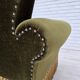 1970s, Danish lounge chair, low, furniture velour, ash wood legs.