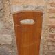 Brutalist wooden chair