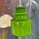 Suspension opaline vintage