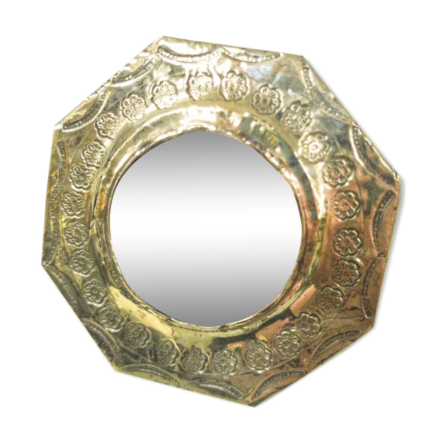Miroir en laiton