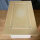 Lacquer bedside table 1980 with mirrors 2 drawers