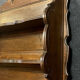 Napoleon III-era wall shelf in mahogany