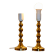 Paire de lampes suédoises en laiton du milieu du siècle