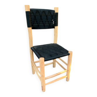 Dining chair in rope
