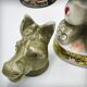 Ceramic carafe "clown donkey" by Jim Beam, USA, 1960s