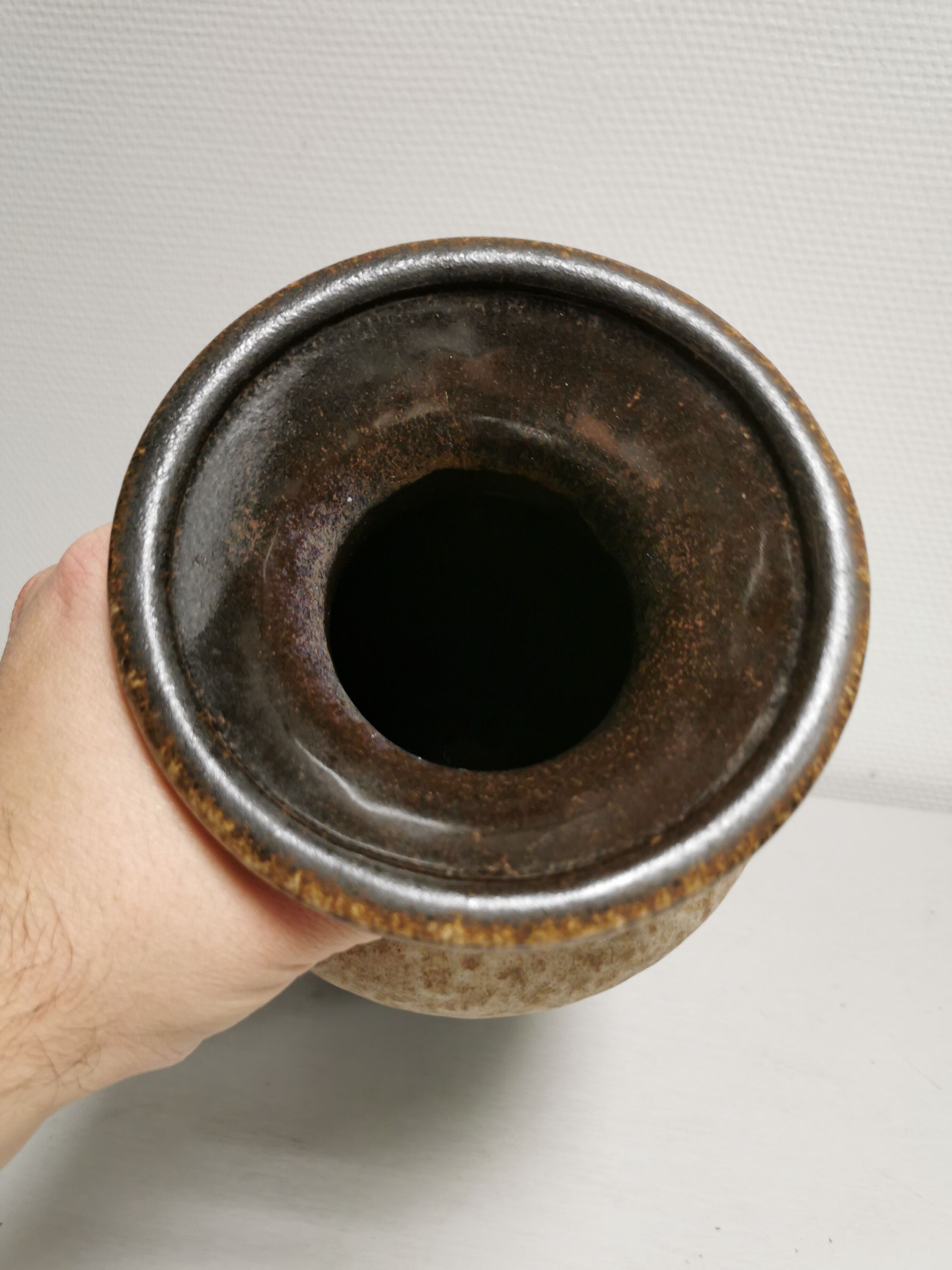 Vintage ceramic vase, 50-60s, West Germany