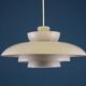 Pendant lamp - Fog and Morup by Jo Hammerborg - 1960