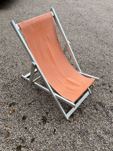 Deck chair or deckchair 1970/80