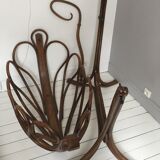 Vintage bentwood baby bed cradle