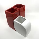 Very rare set of 3 ceramic vases • Pierre Cardin • Circa 1968