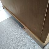 60s architect-designed wardrobe-dressing (unique piece of furniture)