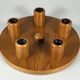 1960s 1970s Ceiling Lamp Brutalist Japandi Style Made in Germany
