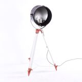 Industrial spot on metalic tripod