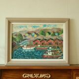 “Fiskeläge Bohuslän” by Göte Johansson