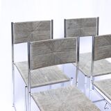 SERIES OF 4 BELOTTI CHAIRS FOR ALIAS