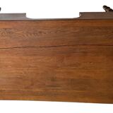 19th century Louis Philippe bureau plat in solid gilded oak