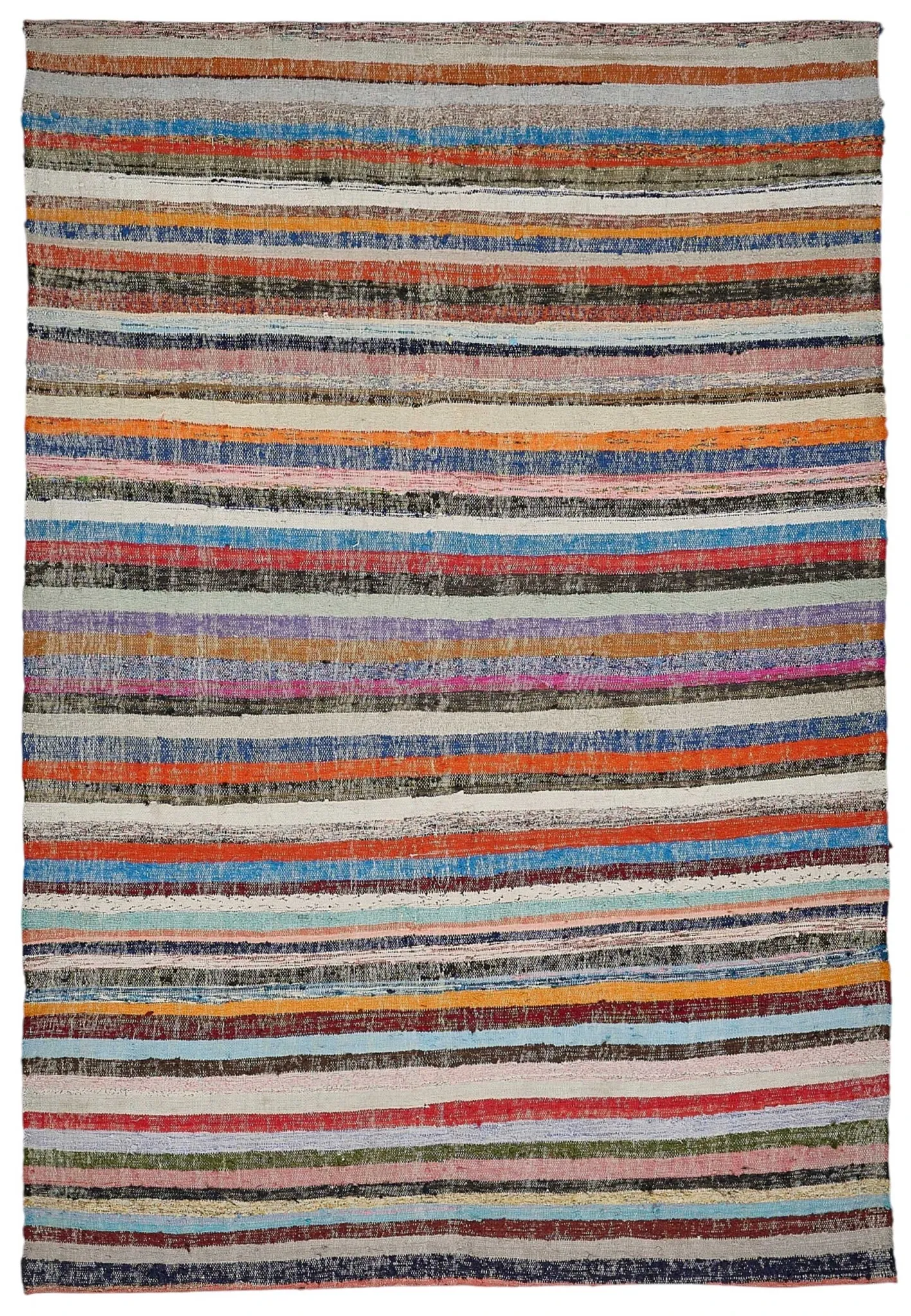 Turkish Handwoven Flatweave Chaput Kilim 170 cm x 263 cm