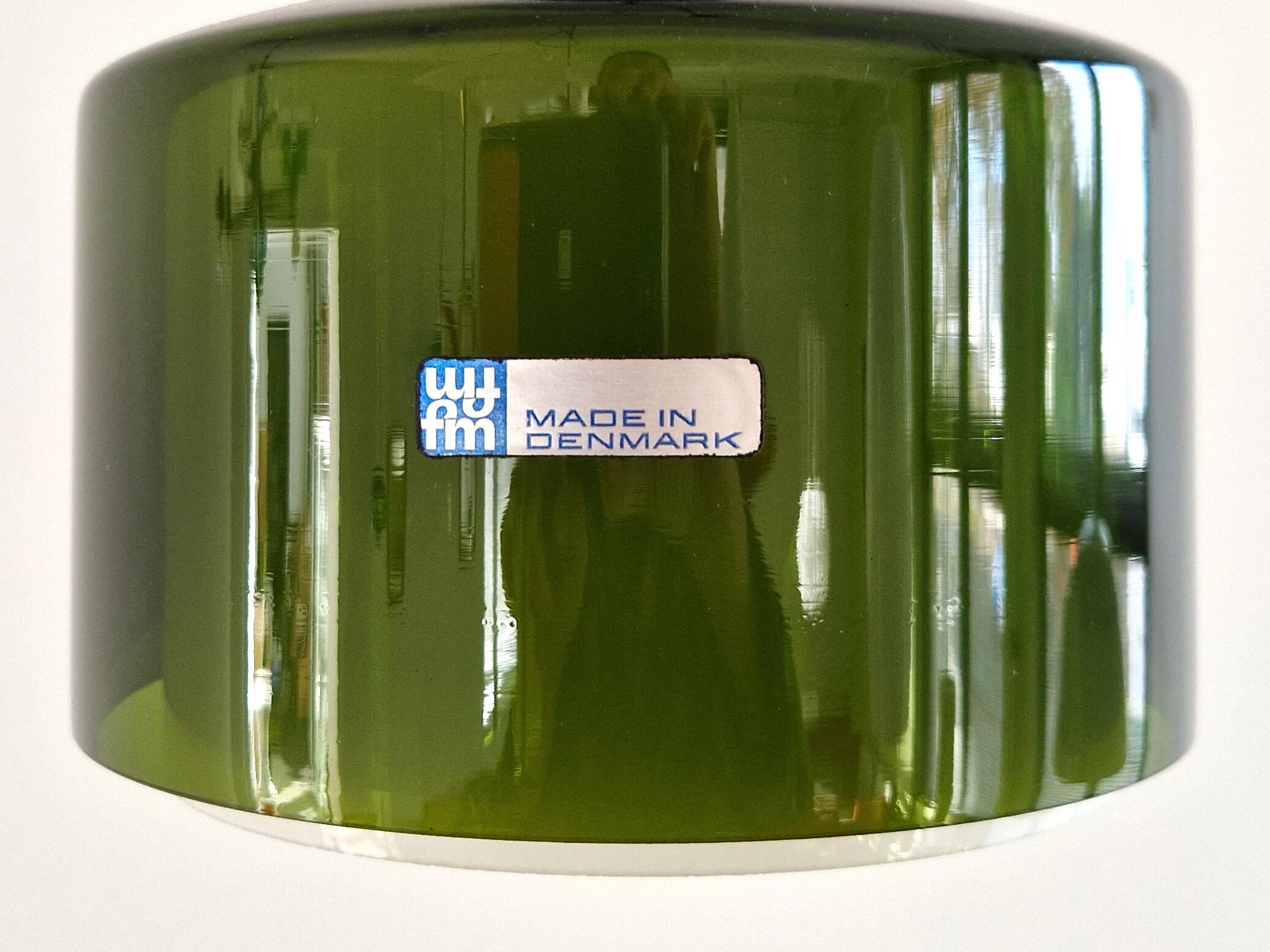 Rare 'Capri' pendant lamp for Fog & Mørup, Denmark 1960's